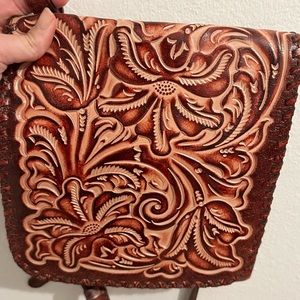 Patricia Nash handcrafted leather purse